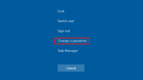 How to Change Domain Password in RDP Session